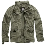 Odzież trekkingowa męska - Kurtka myśliwska męska Brandit M65 Britannia Olive - miniaturka - grafika 1