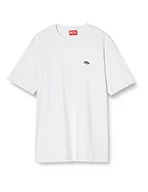 Koszulki męskie - Diesel T-Just-doval-PJ T-Shirt Koszulka męska, Off White, L - miniaturka - grafika 1