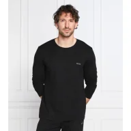 Koszulki męskie - BOSS BLACK Longsleeve Waffle LS-Shirt | Regular Fit - miniaturka - grafika 1