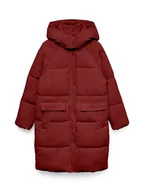 Płaszcze damskie - Vero Moda Płaszcz pikowany w kolorze bordowym - miniaturka - grafika 1