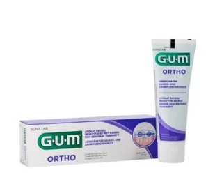 ELER PAWEŁ RUCIŃSKI SUNSTAR GUM ORTHO Ortodontyczna pasta do zębów 75 ml 9073432 - Higiena protez i aparatów ortodontycznych - miniaturka - grafika 2