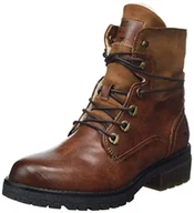 Botki damskie - MUSTANG Damskie sztyblety 1397-602, koniak, 37 eu - miniaturka - grafika 1