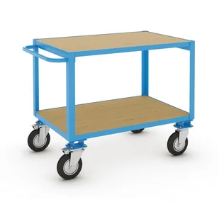 B2B Partner Wózek platformowy, 1200 x 800 mm CX30B - Wózki magazynowe - miniaturka - grafika 1
