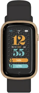 Techmade TM-STEPS-GDRBK Steps Czarno-różowozłoty - Smartwatch - miniaturka - grafika 1
