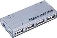 Huby USB - HUB USB PremiumCord 4 porty USB 2.0 ku2hub4 - miniaturka - grafika 1