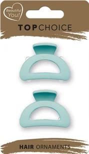 TOP CHOICE Klamerki do włosów (21367) 2 szt - Ozdoby do włosów - miniaturka - grafika 1