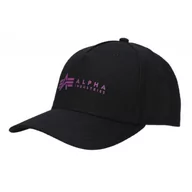 Odzież taktyczna i umundurowanie - Czapka Alpha Industries Alpha Cap 126912 682 - Czarna/Fioletowa - miniaturka - grafika 1