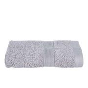 Ręczniki - Atmosphera Mały ręcznik łazienkowy do rąk z ozdobną bordiurą miękki ręcznik bawełniany w modnym odcieniu taupe B015EZQX88 - miniaturka - grafika 1