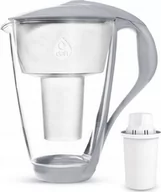 Dzbanki filtrujące - Dafi Dzbanek filtrujący szklany Crystal led stalowy 2L + 10 wkładów classic D.FO SZKLANY.LED.STAL + 10 - miniaturka - grafika 1