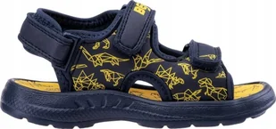 Bejo SANDAŁY I KLAPKI TIMINI KIDS NAVY YELLOW 24 - Buty dla dziewczynek - miniaturka - grafika 1