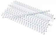 Grzbiety do bindownic - Fellowes Grzbiet, 5330803 - Grzbiety plastikowe 10 mm,biały,25 szt - miniaturka - grafika 1