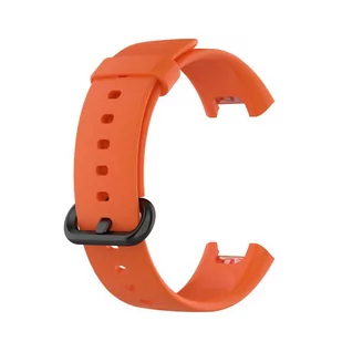 SILIKONOWY PASEK ZAMIENNIK BEST ACCESSORIES DO XIAOMI MI WATCH LITE POMARAŃCZOWY - Akcesoria do smartwatchy - miniaturka - grafika 1