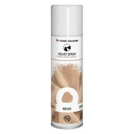 Dodatki do ciast w proszku - Food Colours Velvet Spray Beige 250ml - miniaturka - grafika 1