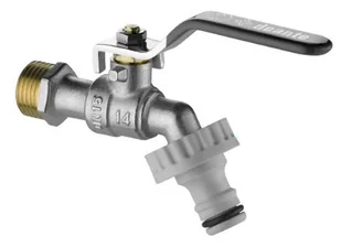 Deante Zawór ogrodowy kulowy 3/4" z adapterami chrom VFA 252L - Zawory i kraniki - miniaturka - grafika 6