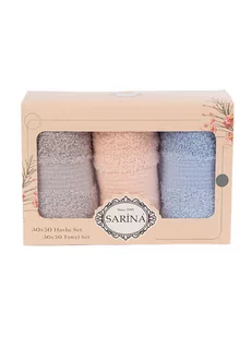 Zestaw 3 ręczników haftowanych Damask V1 30x50 Karna Home - Ręczniki - miniaturka - grafika 1