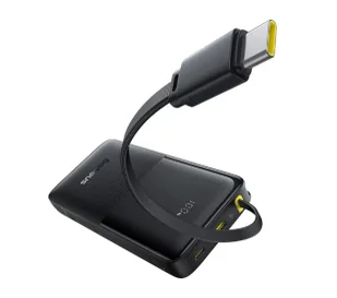 Baseus Bipow 2 Digital Display 10000mAh 20W Czarny - Powerbanki - miniaturka - grafika 1