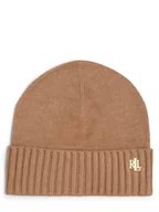 Czapki damskie - Lauren Ralph Lauren - Czapka damska, brązowy - miniaturka - grafika 1