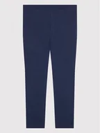 Legginsy - Benetton United Colors Of Legginsy 35Q2I0148 Granatowy Slim Fit - miniaturka - grafika 1
