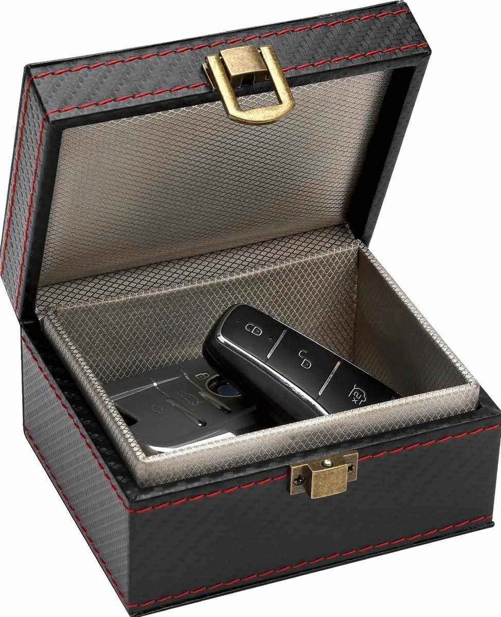 ETUI OCHRONNE NA KLUCZE 11X9X6CM BLOKADA SYGNAŁU ZABEZPIECZENIE RFID