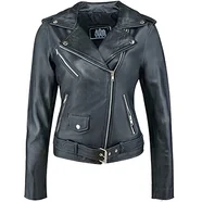 Urban Leather Kurtka damska Biker Perfecto Ladies, S, czarny UR-130