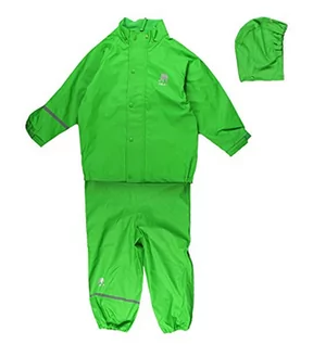 Spodnie i spodenki dla chłopców - CeLaVi Płaszcz przeciwdeszczowy Rainwear Suit - Basic dla chłopców, kolor: zielony, rozmiar: 110 1145-974 - grafika 1