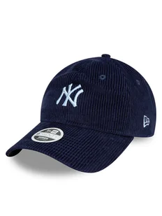 New Era Czapka z daszkiem New York Yankees Cord 9Twenty 60595366 Granatowy - Czapki i chusty sportowe męskie - miniaturka - grafika 1
