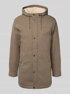 Kurtki męskie - Parka o kroju regular fit z obszyciem z imitacji futra w kapturze model ‘ALEXANDER’ - miniaturka - grafika 1