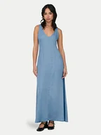 Sukienki - ONLY Sukienka letnia Brighton 15318546 Niebieski Loose Fit - miniaturka - grafika 1