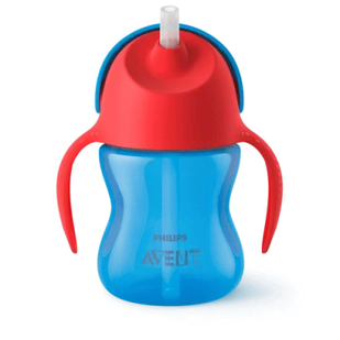 Philips Avent Avent Kubek z giętką słomką 200ml 9m+ - Kubki dla dzieci - miniaturka - grafika 2