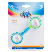 Pozostałe kosmetyki - Canpol babies Grzechotka sztanga 2/606 kolor niebieski 1 szt - miniaturka - grafika 1