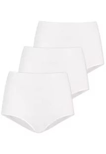 Teyli Wielopak (3 w zestawie) Bielizna Majtki Damskie - Figi Koronkowe - Figi Przezroczyste z Siateczki Białe 3XL - Majtki damskie - miniaturka - grafika 1