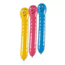 GoDan Balony Dżdżownice długie 95cm 3 szt. GB/PG02 - Balony i akcesoria - miniaturka - grafika 1