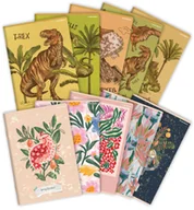 Zeszyty szkolne - zeszyt a5/60k linia dino/spring (10szt) - miniaturka - grafika 1