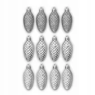 Bombki - Zawieszki Plastikowe Na Choinkę Szyszki CH48 THD14 - miniaturka - grafika 1