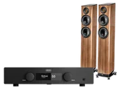 Zestawy stereo - Hegel H150 (czarny) + Vela FS407.2 (orzech) - miniaturka - grafika 1