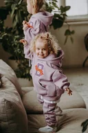 Bluzy dla chłopców - Bluza oversize Lavender - miniaturka - grafika 1