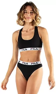 Rząd Stringi Bielizna, Czarny, Duże Kobiety, Czarny, L - Majtki damskie - miniaturka - grafika 1