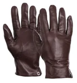Rękawiczki - Rękawiczki Skórzane męskie ocieplane 'miś' RKW4A-S rozm.S - miniaturka - grafika 1