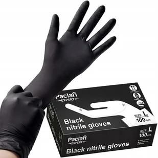 PACLAN EXPERT RĘKAWICZKI NITRYLOWE L - Rękawiczki jednorazowe - miniaturka - grafika 1