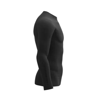COMPRESSPORT Koszulka termoaktywna męska ON/OFF BASE LAYER LS TOP black - Koszulki sportowe męskie - miniaturka - grafika 4
