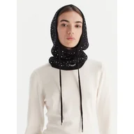 Apaszki i szaliki damskie - Komin PINKO 106005 A2YY Z99 Czarny - miniaturka - grafika 1