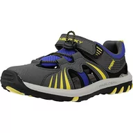 Buty dla chłopców - Pablosky 973750 sandały sportowe, szare, rozmiar 37 EU, szary, 37 eu - miniaturka - grafika 1