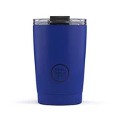 Zestawy naczyń dla dzieci - Cool Bottles Kubek termiczny 330 ml Triple cool Vivid Blue - miniaturka - grafika 1