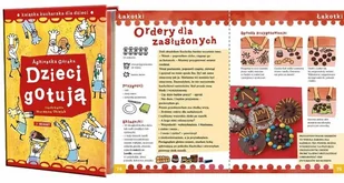Dzieci gotują. Książka kucharska - Książki edukacyjne - miniaturka - grafika 1