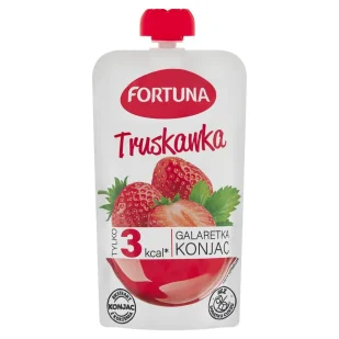 Fortuna Galaretka konjac truskawka 150 g - Soki i napoje niegazowane - miniaturka - grafika 1