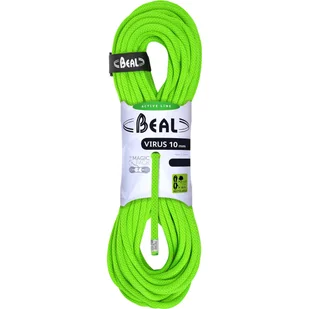 Lina wspinaczkowa Beal Virus 10 mm (50 m) Kolor: zielony - Sprzęt wspinaczkowy - miniaturka - grafika 1
