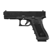 Pistolety ASG - Replika pistolet ASG Glock 17 6 mm czarna gas - miniaturka - grafika 1
