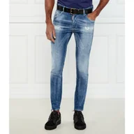 Spodnie męskie - Dsquared2 Jeansy SUPER TWINKY Slim Fit - miniaturka - grafika 1