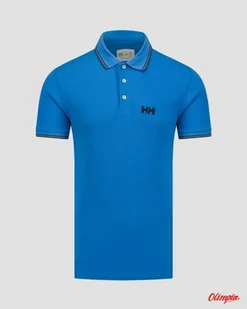 Koszulka męska HELLY HANSEN GENOVA POLO - Ultra - Koszulki męskie - miniaturka - grafika 1