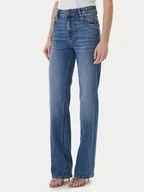 Spodnie damskie - Fracomina Jeansy FP26SV8050D46002 Niebieski Straight Leg - miniaturka - grafika 1